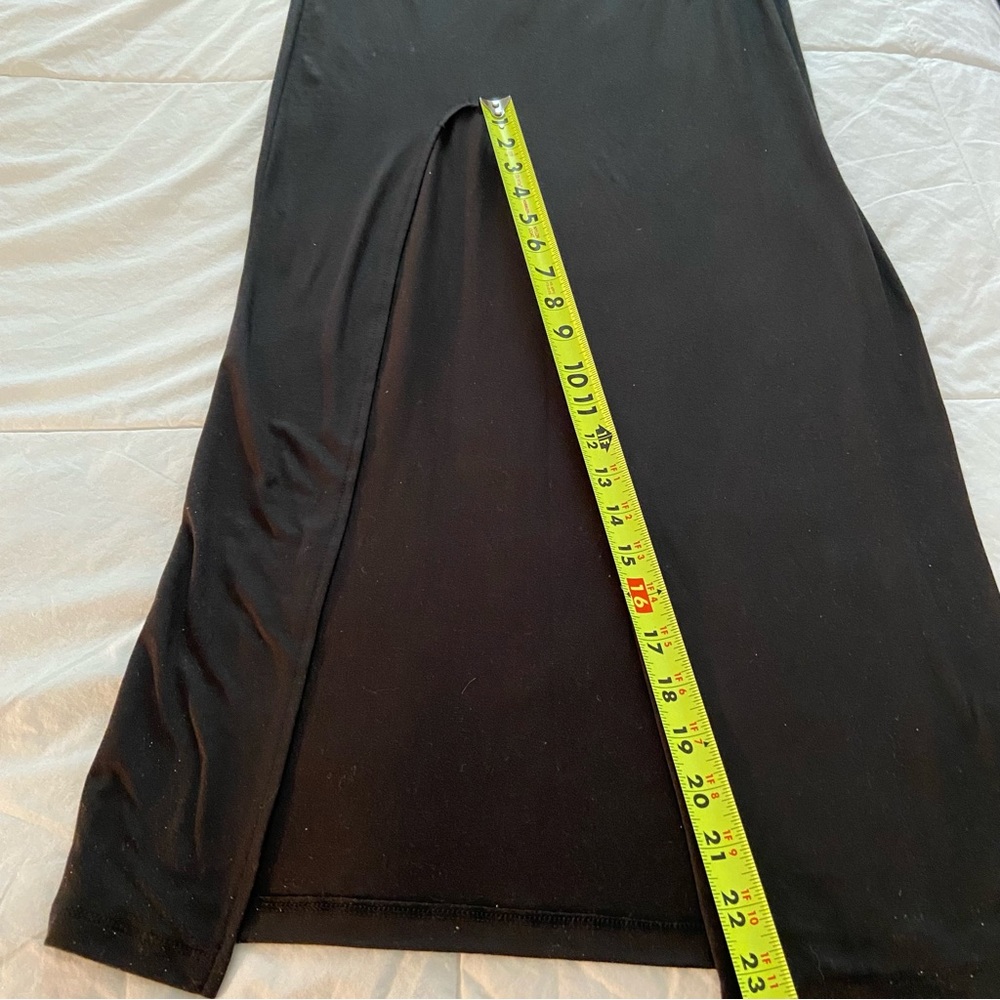 Long Strapless Tube Dress